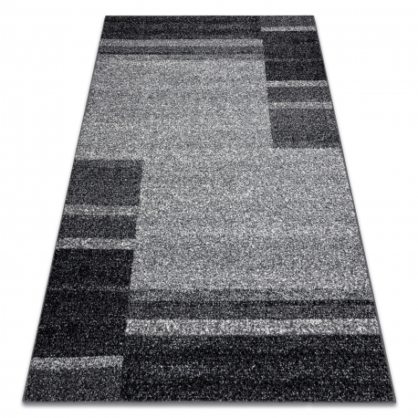 Alfombra SILVER Giga geométrico gris