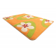 Teppich MODERN 943 Blumen orange 