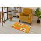 Teppich MODERN 943 Blumen orange 