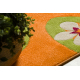 Teppich MODERN 943 Blumen orange 