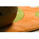 Tapis MODERN 943 Fleurs orange 