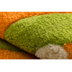 Teppich MODERN 943 Blumen orange 