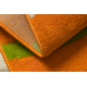 Teppich MODERN 943 Blumen orange 