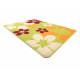 Alfombra MODERN 974 Flores verde