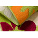 Tappeto MODERN 974 Fiori verde