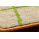 Tapete MODERN 971 Flores, cinzento laranja 