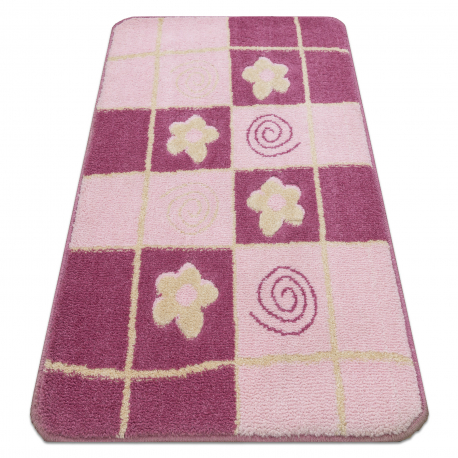 Covor MODERN 971 Flori, spalier violet - SECUNDAR-COTATI PRODUSUL