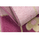 Covor MODERN 971 Flori, spalier violet - SECUNDAR-COTATI PRODUSUL