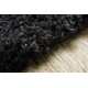SHAGGY Teppich 1114 Wellen silber