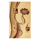 Carpet KING 4716 Flowers beige / terracotta 