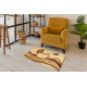 Carpet KING 4716 Flowers beige / terracotta 