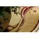 Carpet KING 4716 Flowers beige / terracotta 