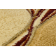Carpet KING 4716 Flowers beige / terracotta 