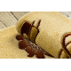 Carpet KING 4716 Flowers beige / terracotta 