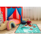Tapete infantil DISNEY Little Mermaid Pequena Sereia verde / terracota