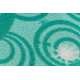 Tapis enfant DISNEY Little Mermaid La Petite Sirène vert / terracotta
