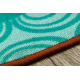 Tapete infantil DISNEY Little Mermaid Pequena Sereia verde / terracota