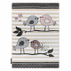 Kilimas PETIT BIRDS paukščiai kremastaas - ANTROS KLASĖS PRODUKTAS
