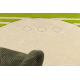Tappeto DAISY ovale 8866 Cadre verde