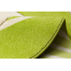 Alfombra DAISY oval 8866 Marco verde