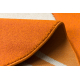 Vaip DAISY ovaalne 8866 Raam oranž 