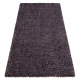 SHAGGY Teppich LUXUS Melange heather 06 violett