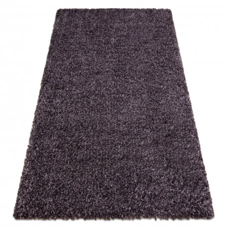 SHAGGY Teppich LUXUS Melange heather 06 violett