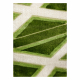Tappeto SHAGGY Q8054 D Geometrico verde - PRODOTTO DI SECONDO GRADO