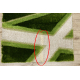 Tappeto SHAGGY Q8054 D Geometrico verde - PRODOTTO DI SECONDO GRADO