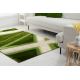 Alfombra SHAGGY Q8054 D Geométrico verde - PRODUCTO DE SEGUNDA CLASE