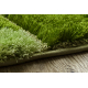 Tappeto SHAGGY Q8054 D Geometrico verde - PRODOTTO DI SECONDO GRADO