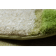 Tappeto SHAGGY Q8054 D Geometrico verde - PRODOTTO DI SECONDO GRADO