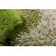 Tappeto SHAGGY Q8054 D Geometrico verde - PRODOTTO DI SECONDO GRADO