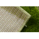 Tapis SHAGGY Q8054 D Géométrique vert - PRODUIT DE DEUXIÈME QUALITÉ