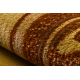 Tapis TOM. FIGARO Presto cadre marron
