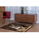 Tapis SAFARI tigre, beige / noir
