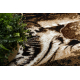 Tapis SAFARI tigre, beige / noir