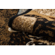 Tapis SAFARI tigre, beige / noir