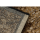 Tapijt SAFARI tijger, beige / zwart