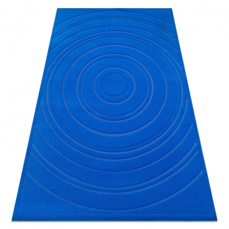 Carpet LOUNGE 9714/90 Circles blue