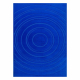 Teppich LOUNGE 9714/90 Kreise, blau