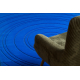 Teppich LOUNGE 9714/90 Kreise, blau