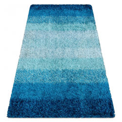Alfombra Rayas TOPSY, azul - PRODUCTO DE SEGUNDA CLASE