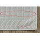 Teppich TIMO 5979 SISAL draussen Rahmen weiß - ZWEITKLASSIGES PRODUKT