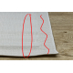 Teppich TIMO 5979 SISAL draussen Rahmen weiß - ZWEITKLASSIGES PRODUKT