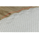 Matta TIMO 6272 circle SISAL utomhus vit - ANDRA-KLASSEN PRODUKT