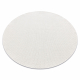 Alfombra MIMO 6272 circulo sisal exterior color blanco - PRODUCTO DE SEGUNDA CLASE