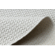 Sisal tapijt TIMO 6272 cirkel buitenshuis wit - TWEEDE-KLASSE PRODUCT 