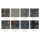 Dalles de moquette Maverick MACRO couleur 97