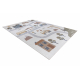 Carpet BONO 9207 Streets, city, construction site cream / light grey - SECOND-RATE PRODUCT